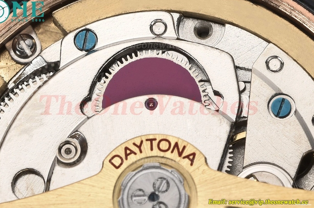 A3836 Black 40mm Dia Daytona RG RG GDF Dial 0217